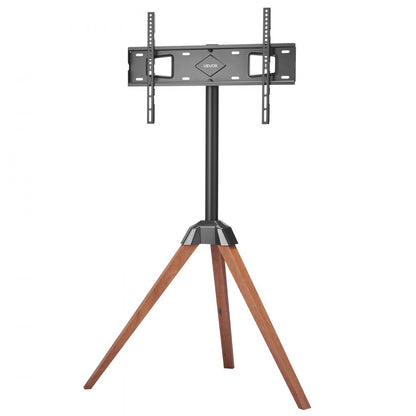 VEVOR Tripod Easel TV Stand Wood Legs Holds up to 45 kg for 40-65 Inch Screens