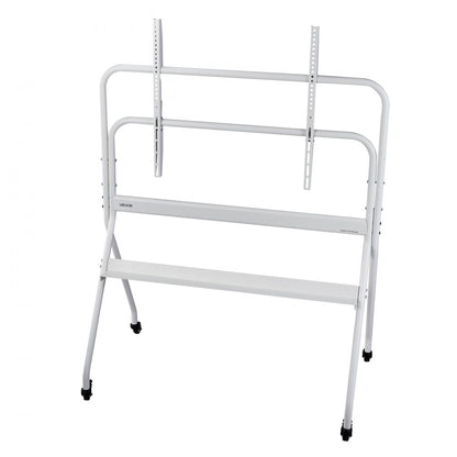 VEVOR Rolling TV Stand Mobile TV Cart Holds Up to 90 kg for 35-100 In Screens