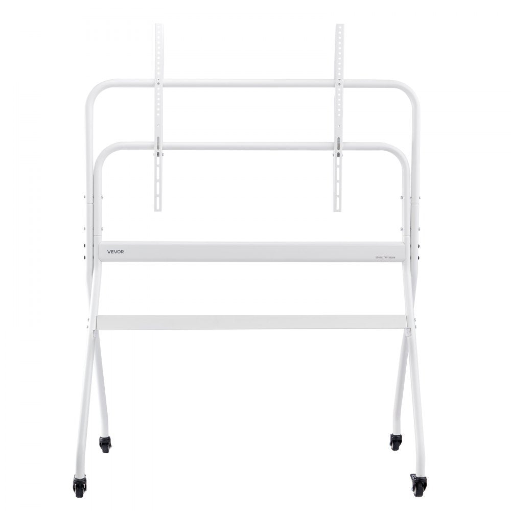 VEVOR Rolling TV Stand Mobile TV Cart Holds Up to 90 kg for 35-100 In Screens