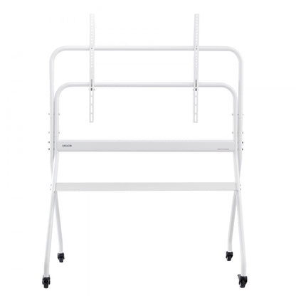 VEVOR Rolling TV Stand Mobile TV Cart Holds Up to 90 kg for 35-100 In Screens