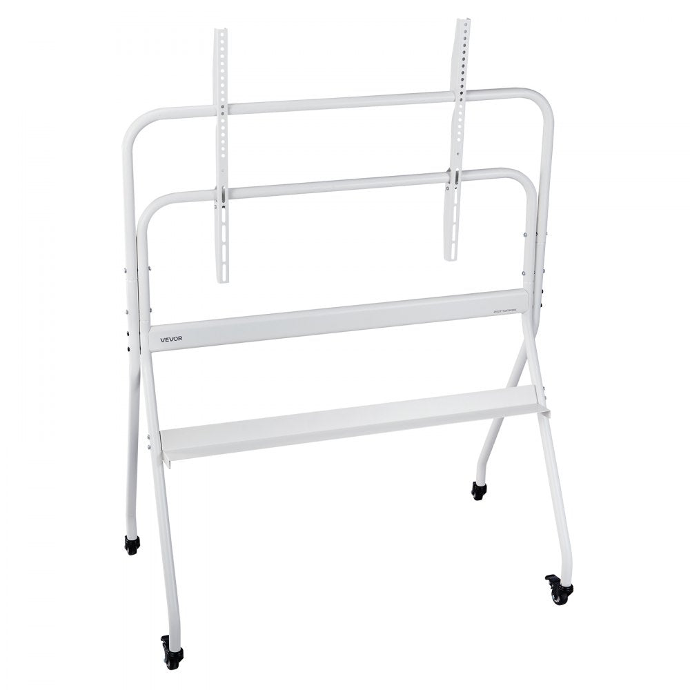VEVOR Rolling TV Stand Mobile TV Cart Holds Up to 90 kg for 35-100 In Screens