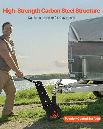 Trailer Dolly 1000lbs Weight Capacity Trailer Mover Dolly 2 and 2-5/16 in Balls