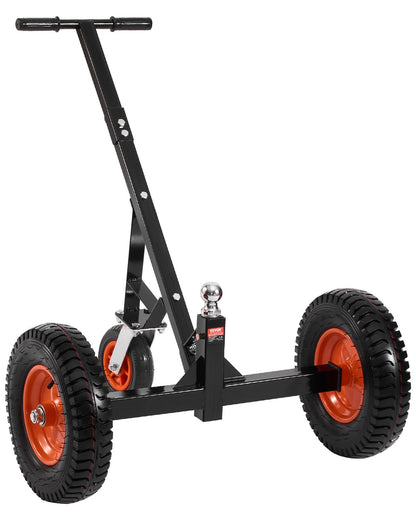 VEVOR 544kg Trailer Dolly 18 and 22 in Adjustable Height 2 in Ball 15.2 in Tires 1200lbs