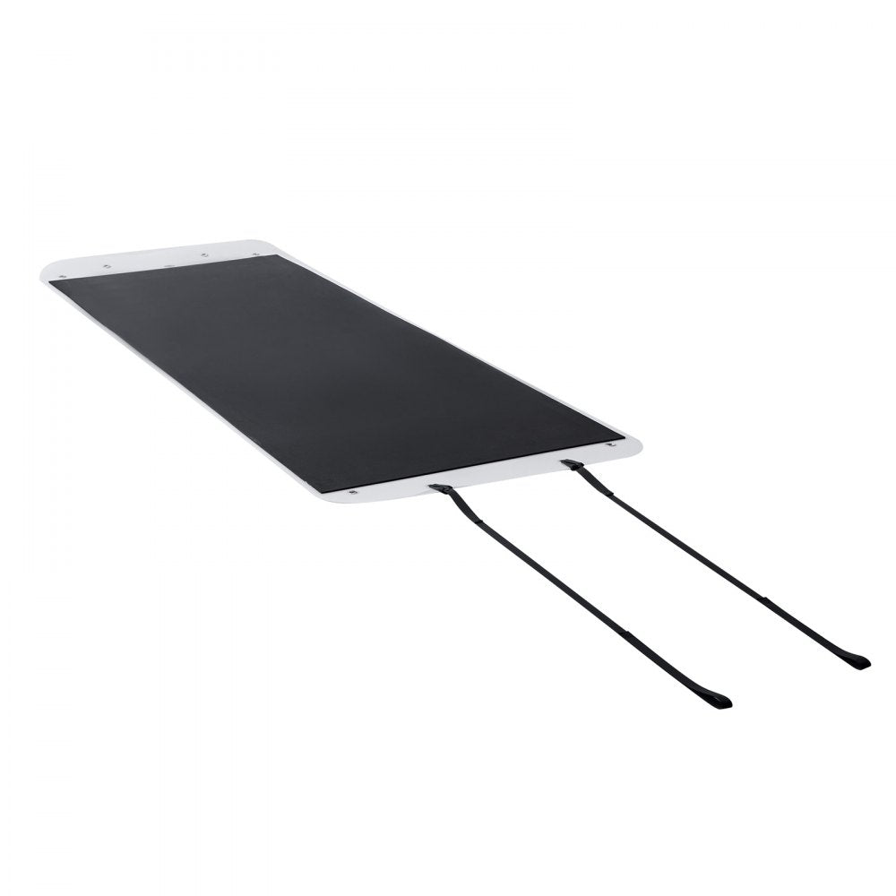 Yard Drag Sled 280 x 101.5 cm 725kg Heavy Duty PE Glider Mat Pull Cable