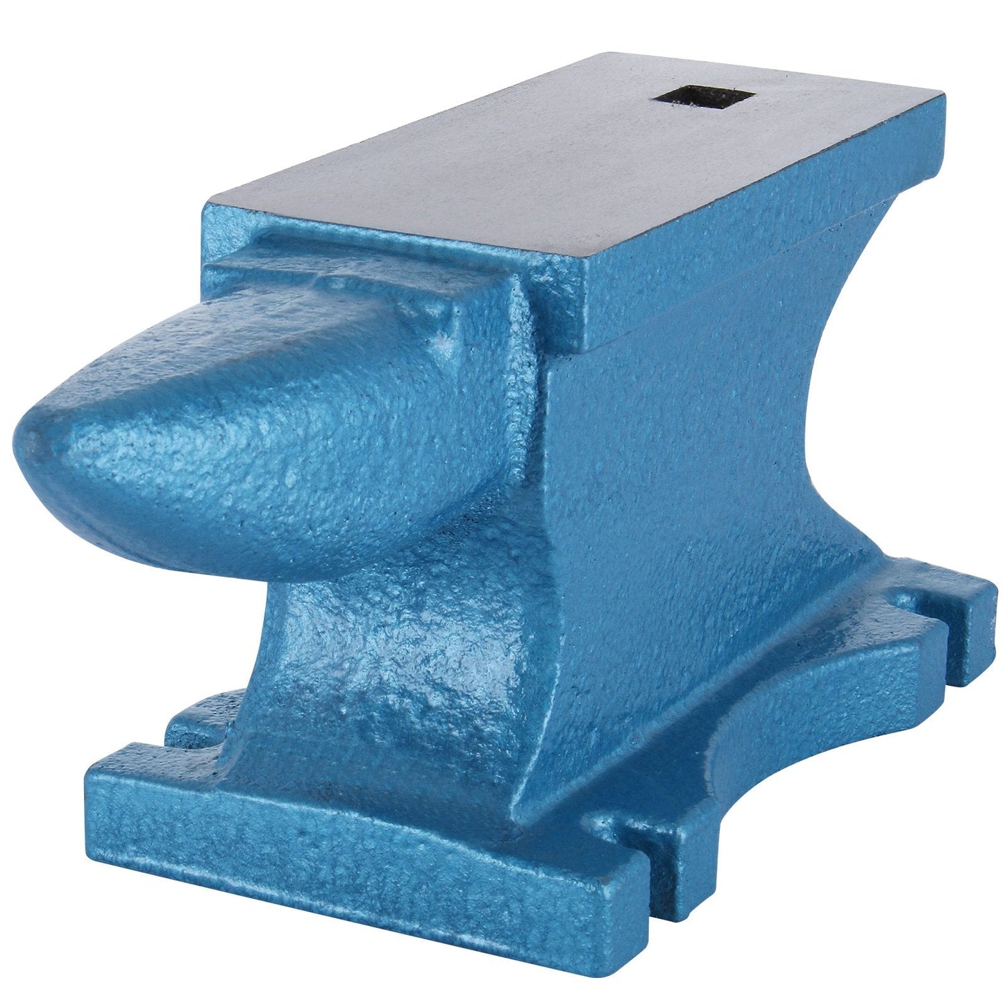 Cast Iron Blacksmith Anvil with Square Hole, 45 kg, 44 cm Length
