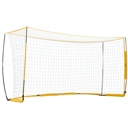 VEVOR 12x6 ft Portable Soccer Goal Kids Soccer Net Carry Bag Backyard Training