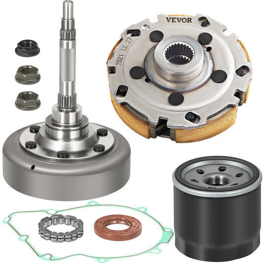 VEVOR Wet Clutch Kits Assembly compatible with UTV ATV 500 700 MSU-500 MSU-700 Massimo