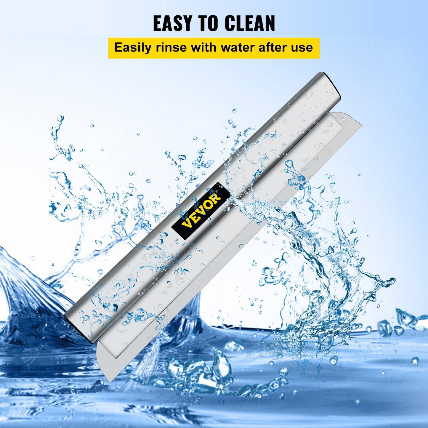 40" Skimming Blade - Stainless Steel Smoothing Knife for Drywall, 100 cm