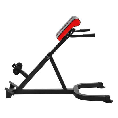 Roman Chair Hyperextension Bench, 300 lbs Adjustable Extension Machine, Multi-Function Exercise Equipment for Glute, Hamstring, Lower Back, and Ab Workout, Fitness Weight Bench for Home Gym
