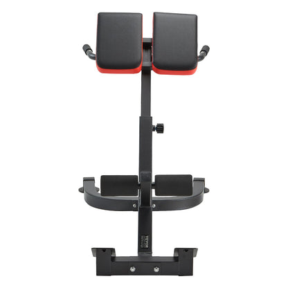 Roman Chair Hyperextension Bench, 300 lbs Adjustable Extension Machine, Multi-Function Exercise Equipment for Glute, Hamstring, Lower Back, and Ab Workout, Fitness Weight Bench for Home Gym