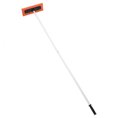  Snow Roof Rake, 45cm Foam Blade, 2.25-5.62 m Adjustable Roof Snow Scraper, Extension Tubes & Non-Slip Handle, Lightweight Snows Removal Tool for House Leaves Debris Clearing