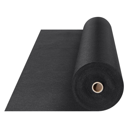 VEVOR Non-Woven Geotextile Fabric 6x50FT 8OZ Ground Cover Weed Control Fabric, 1.8