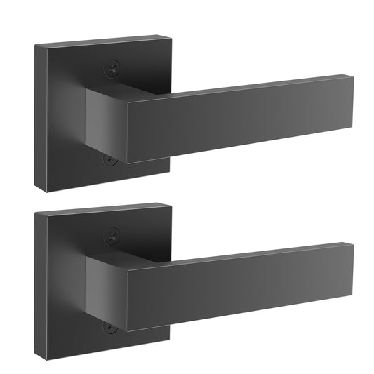 VEVOR Dummy Door Lever, 2 PCS Non-Turning Single Side Push/Pull Handle, Contemporary