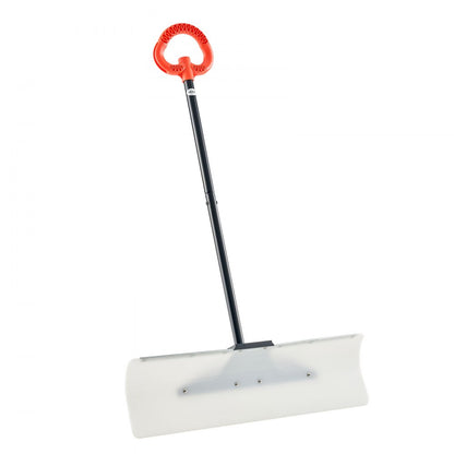 Plastic Snow Pusher Shovel 76.2 cm Heavy Duty Winter Snow Plow for Driveway