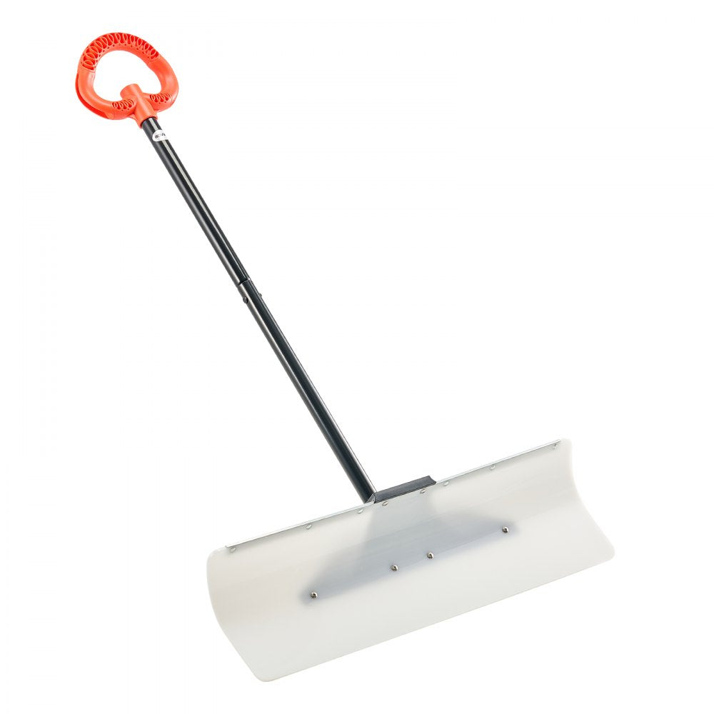 Plastic Snow Pusher Shovel 76.2 cm Heavy Duty Winter Snow Plow for Driveway