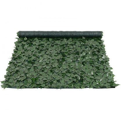 Ivy Privacy Fence, 59 x 98 in Artificial Green Wall Screen, Greenery Ivy Fence with Mesh Cloth Backing and Strengthened Joint, Faux Hedges Vine Leaf Decoration for Outdoor Garden, Yard, Balcony