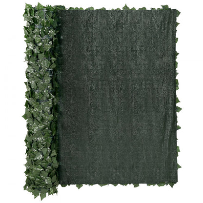 Ivy Privacy Fence, 59 x 98 in Artificial Green Wall Screen, Greenery Ivy Fence with Mesh Cloth Backing and Strengthened Joint, Faux Hedges Vine Leaf Decoration for Outdoor Garden, Yard, Balcony