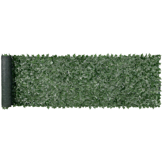 VEVOR Ivy Privacy Fence, 39 x 158in Artificial Green Wall Screen, Greenery Ivy Fence