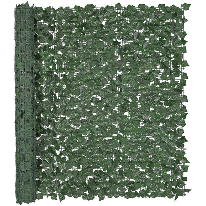 Artificial Green Ivy Privacy Fence, 1.5 x 2.49 m, for Garden and Patio Decor