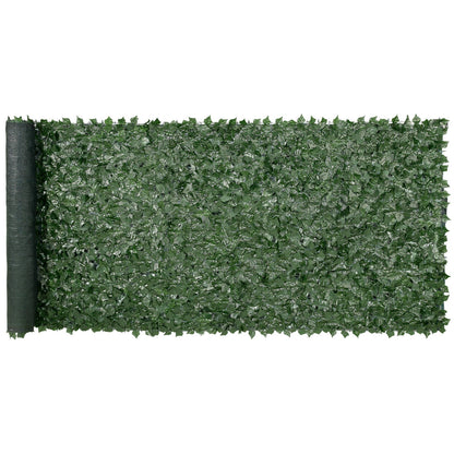 VEVOR Ivy Privacy Fence, 59 x 158in Artificial Green Wall Screen, Greenery Ivy Fence