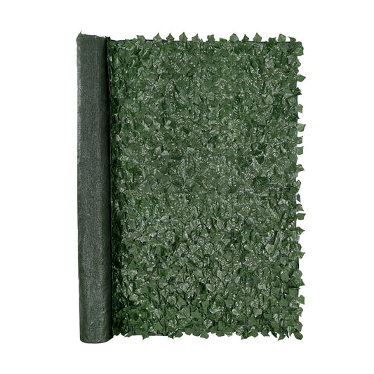 VEVOR Ivy Privacy Fence, 1830 x 2440 mm Artificial Green Wall Screen, Greenery Ivy