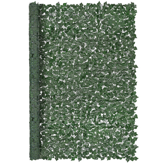 VEVOR Ivy Privacy Fence, 2440 x 1830 mm Artificial Green Wall Screen, Greenery Ivy