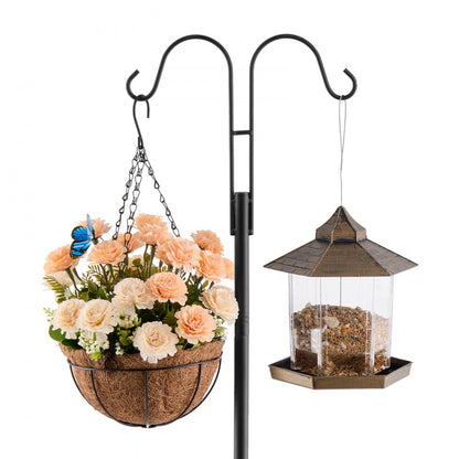 VEVOR Double Shepherds Hook 8 Pack 1560mm Heavy Duty Bird Feeder Pole