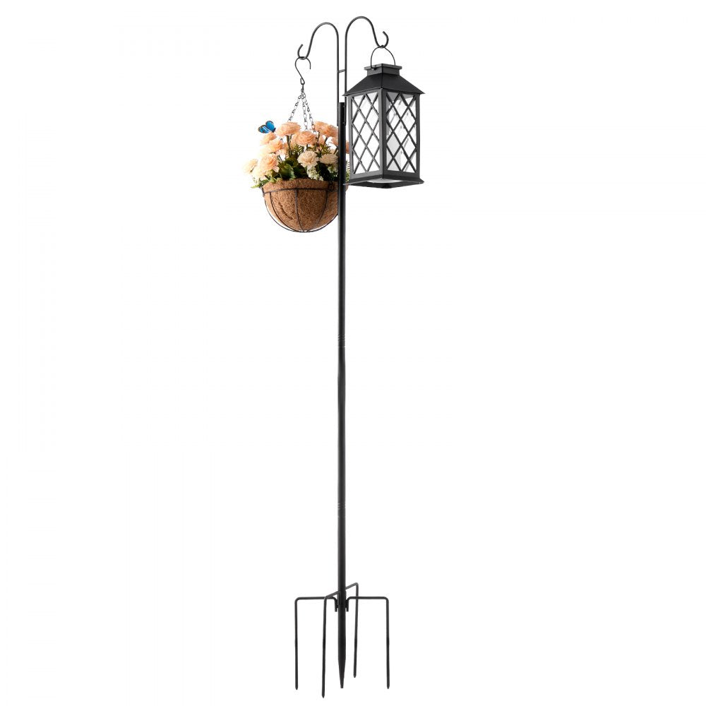 VEVOR Double Shepherds Hook 8 Pack 1560mm Heavy Duty Bird Feeder Pole