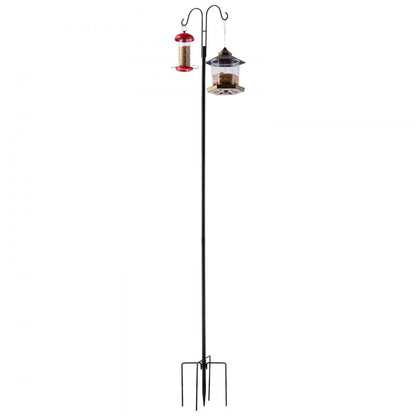 VEVOR Double Shepherds Hook 8 Pack 1950mm Heavy Duty Bird Feeder Pole