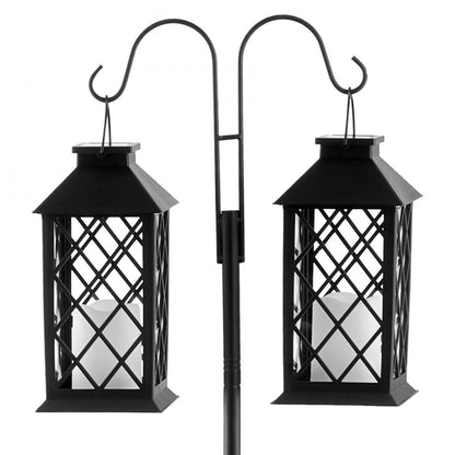 VEVOR Double Shepherds Hook 8 Pack 1950mm Heavy Duty Bird Feeder Pole