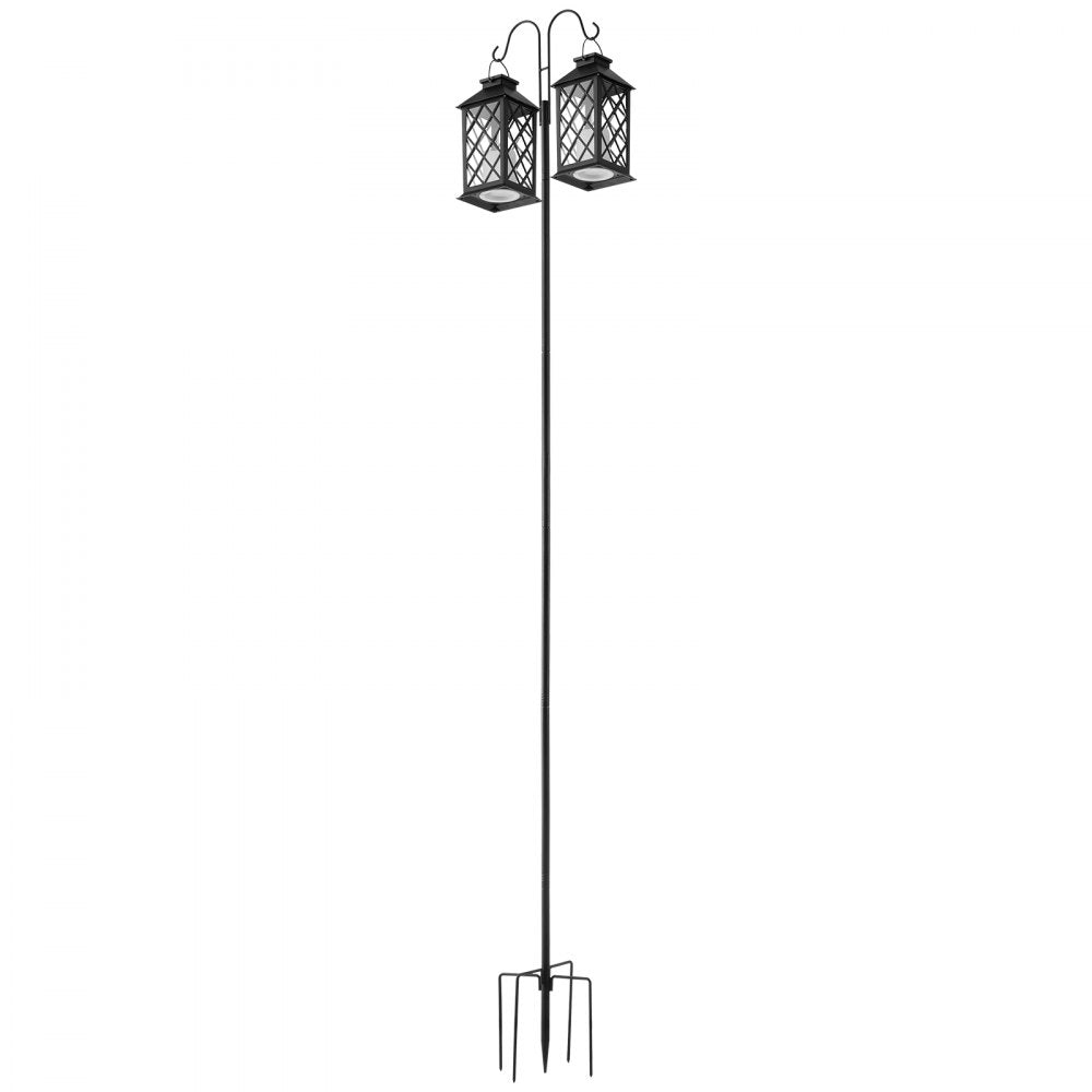 VEVOR Double Shepherds Hook 8 Pack 2345mm Heavy Duty Bird Feeder Pole
