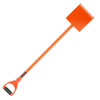 Shingle Shovel 1 Pack, D-Grip Handle Shingle Roof Ripper, High Hardness 45# Steel & Lightweight Easy Tearing Off Roofing