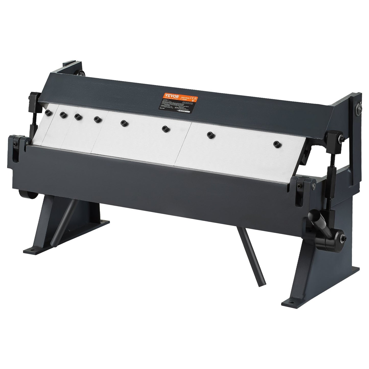 VEVOR Box and Pan Brake, 610 ± 10 mm, 0-130 Degrees Sheet Metal Bending Brake, Portable