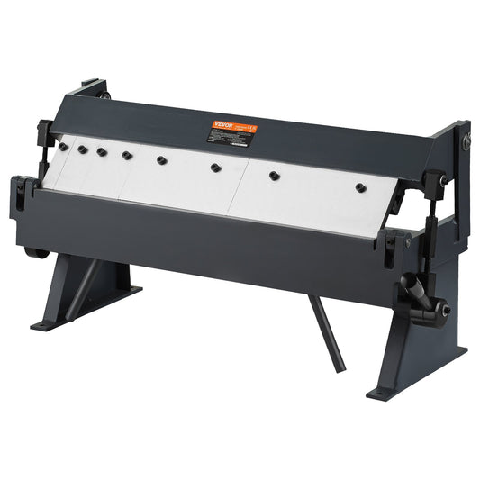 VEVOR Box and Pan Brake, 610 ± 10 mm, 0-130 Degrees Sheet Metal Bending Brake, Portable