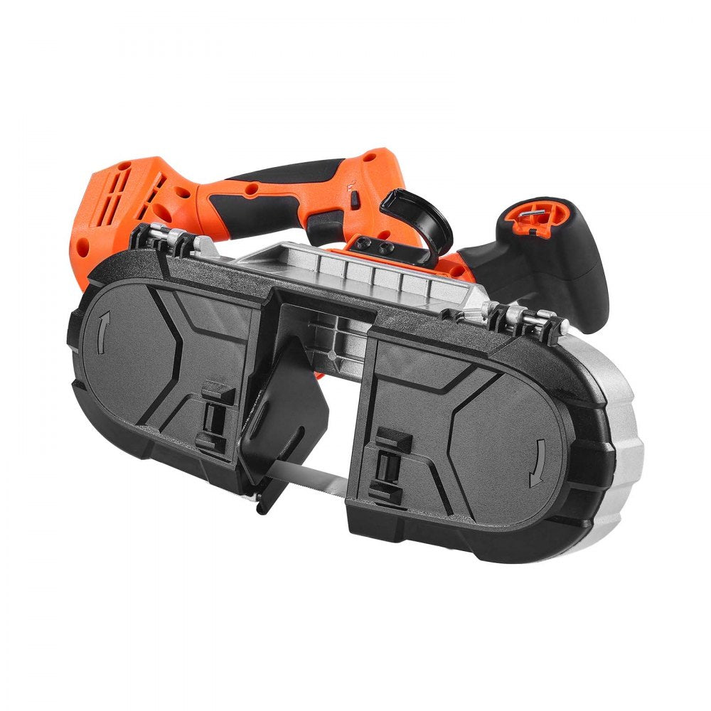 VEVOR Portable Cordless Band Saw 2.56 in Deep Cut Variable Speed (Bare Tool)