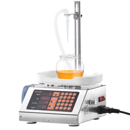 Automatic Liquid Bottle Filler with 5-300 g Capacity and Digital Control