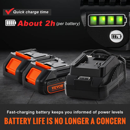 Cordless Electric Grease Gun Kit, 82.74 Mpa, 0.99 m Hose, 5.06 kg, 20V Battery