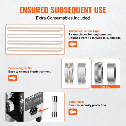 High-Efficiency Horizontal Band Sealer, Carbon Steel, 16m/min Sealing Speed
