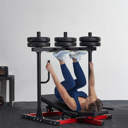 VEVOR Vertical Leg Press Machine Lower Body Special Home Gym Training Equipment