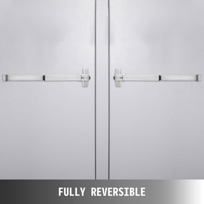 Commercial Panic Exit Device with Exterior Lever, Fire-Proof, 71-90cm Door Width