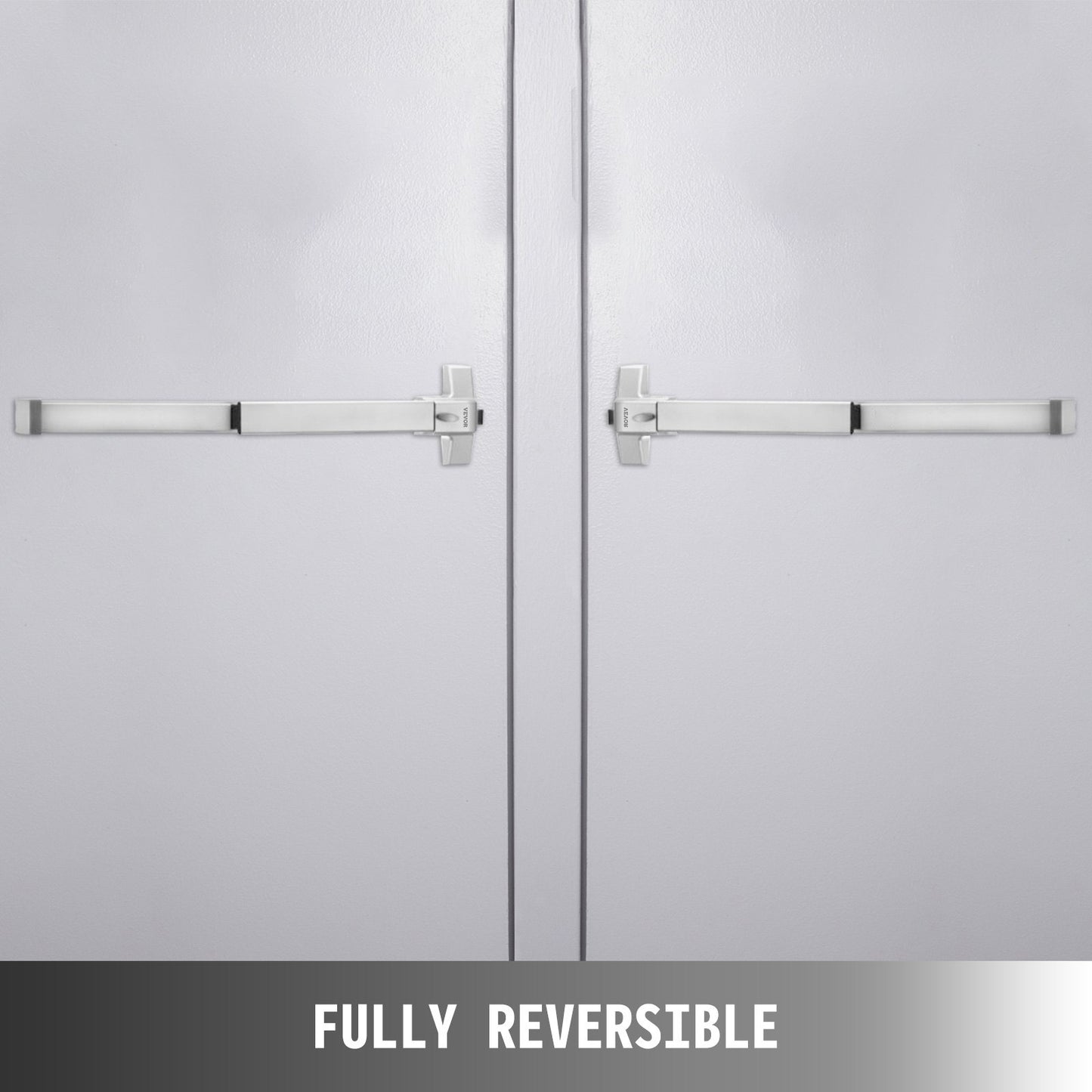 VEVOR Door Push Bar Panic Exit Device with Exterior Lever Commercial Emergency Exit