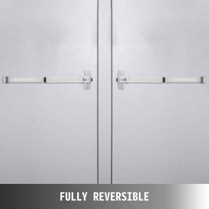 VEVOR Door Push Bar Panic Exit Device with Exterior Lever Commercial Emergency Exit