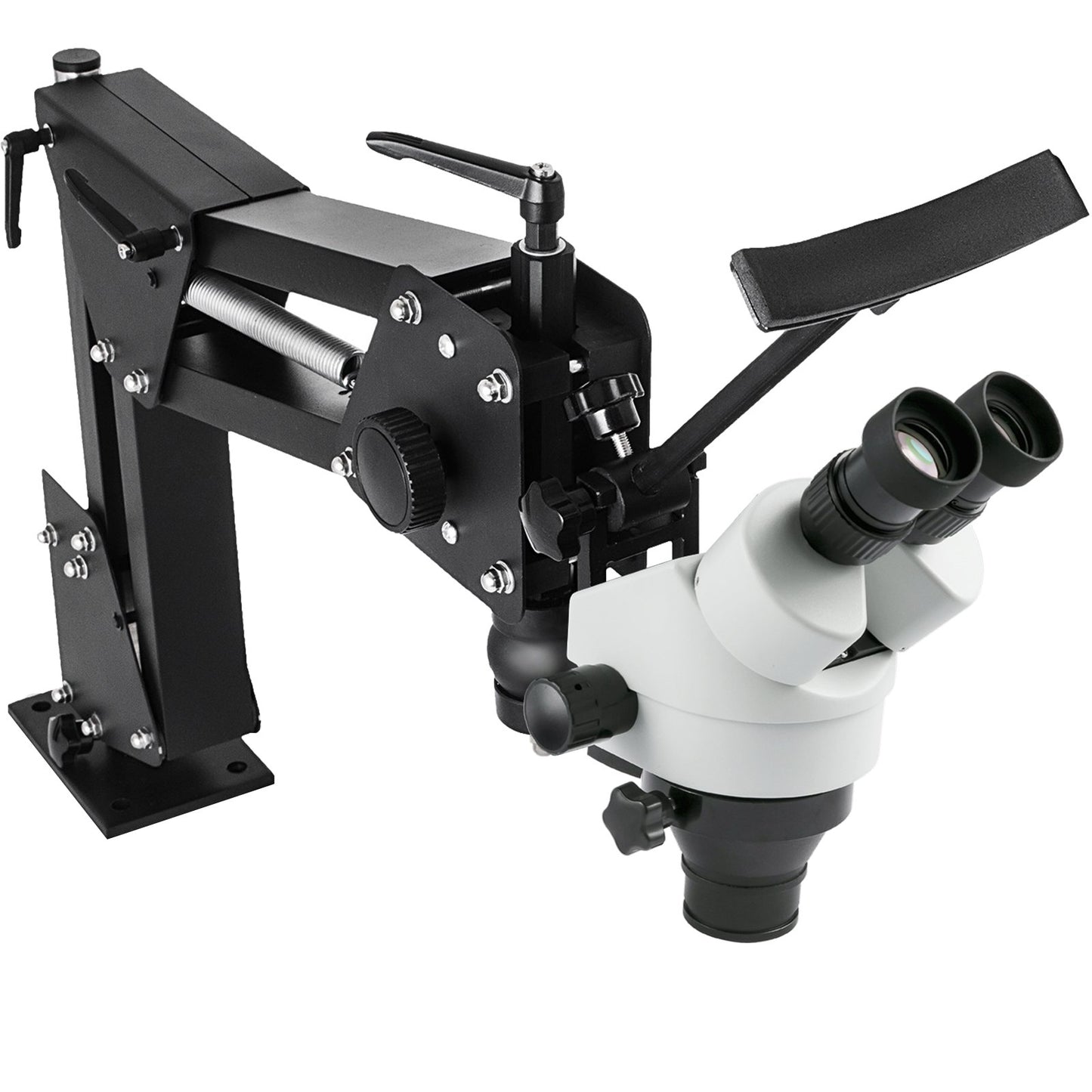 VEVOR Micro Inlaid Mirror Multi-Directional Microscope with Spring Bracket 7X-45X