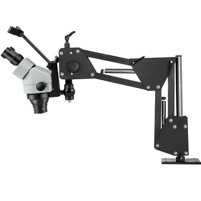 Multi-Directional Jewelry Microscope with Spring Bracket, 7X-45X Zoom, 68 cm