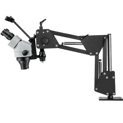 VEVOR Micro Inlaid Mirror Multi-Directional Microscope with Spring Bracket 7X-45X