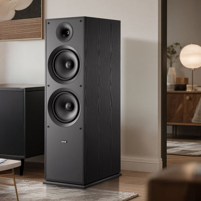 Floorstanding Speaker 2-Way Floor-Standing Tower Speaker 600W Peak Single