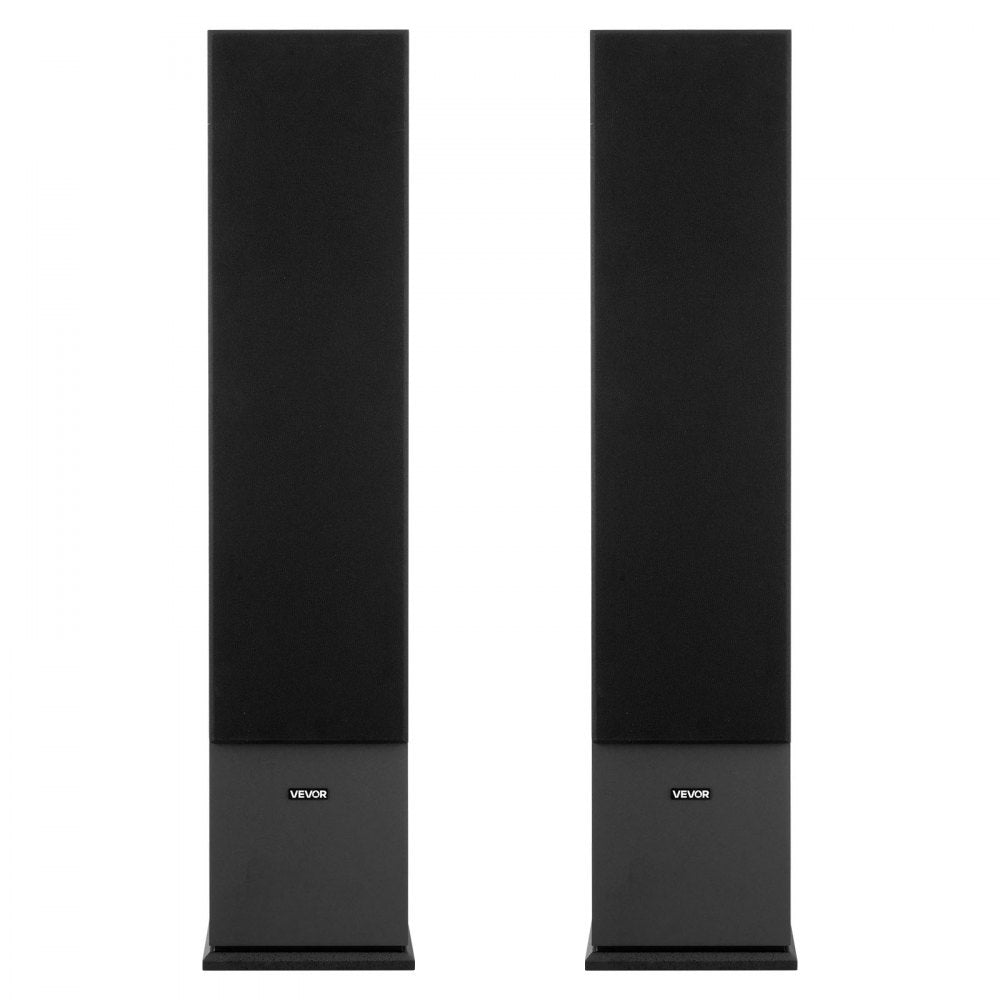 Floorstanding Speakers 2-Way Floor-Standing Tower Speakers 400W Peak Pair