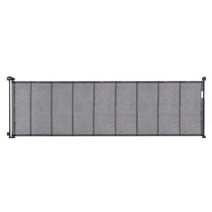 Retractable Mesh Safety Gate for Kids and Pets, 0.87m Tall, Extends to 2.95m Wide