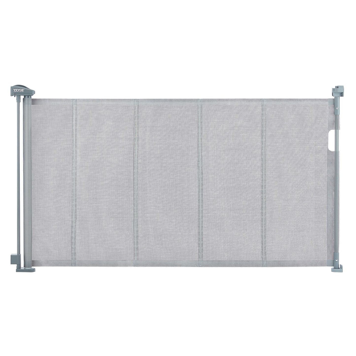 VEVOR Retractable Baby Gate, 34.2" Tall Mesh Baby Gate, Extends up to 60" Wide Retractable