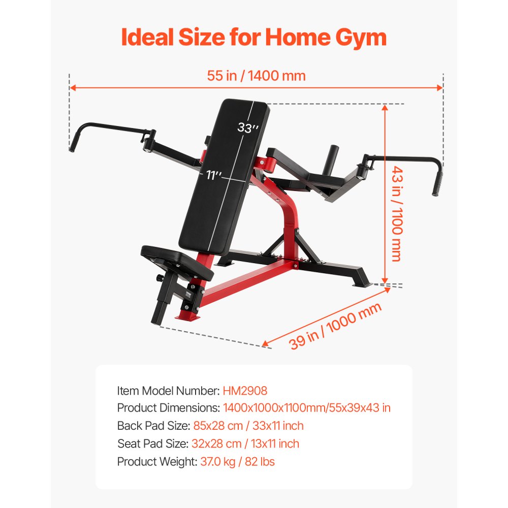VEVOR Incline Chest Fly and Rear Delt Fly Machine Upper Body Strength Training
